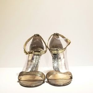 Nina bundle gold diamond heels